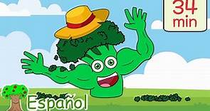 Vegetales Y Colores (¡Listo Para Mis Vegetales!) Y Más Canciones Infantiles | El Árbol del Español