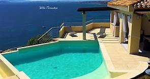 Villa con piscina e spettacolare vista mare in affitto in Sardegna