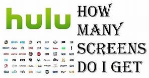 Hulu with Live TV - How Many Screens Do I Get? - Can I Watch on Multiple Devices Same Time? - Review