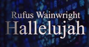 Rufus Wainwright - Hallelujah - Subtitulada (Español / Inglés)