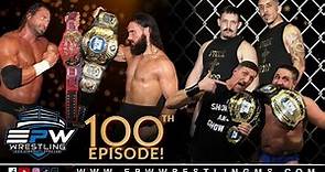 EPW Wrestling Episode 100 | NWA TV Title Match! STEEL CAGE CHAMPIONSHIP MATCH!