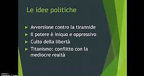 Vittorio Alfieri: Le idee politiche e il trattato "Della tirannide"