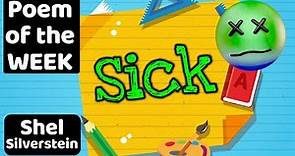 POEM OF THE WEEK | Sick by Shel Silverstein 😊| Read by Miss Ellis 💛