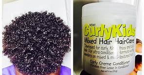 Curly Hair Routine: Curly Kids Mixed Haircare Product Review