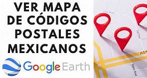 Cómo ver un Mapa de Códigos Postales Mexicanos (En 2 minutos)
