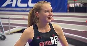 Katelyn Tuohy wins Women's 5000m | ACC Indoor Track and Field Championship 2022