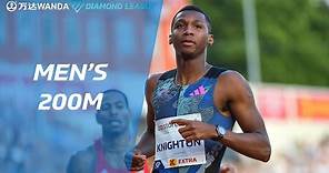 Erriyon Knighton breaks Usain Bolt's 200m meeting record in Oslo - Wanda Diamond League 2023