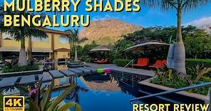 Mulberry Shades Bengaluru Nandi Hills | Resort Review 2024 [English] 4K