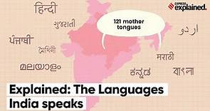 Explained : The Languages India Speaks