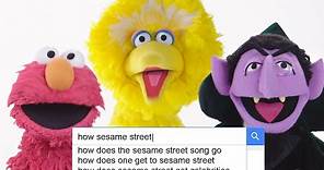 The Cast of 'Sesame Street' Answers the Web's Most Searched Questions | WIRED