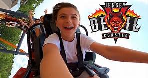 Jack Messina of Television’s Manifest Braves the New ‘Jersey Devil Coaster’ at Six Flags