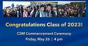 College of San Mateo Spring 2023 Commencement Ceremony