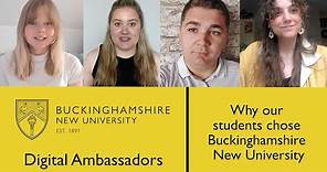 Why our students chose Buckinghamshire New University