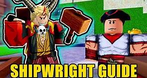 Guide to the NEW Blox Fruits Shipwright SUBCLASS