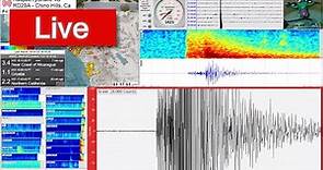 Live Earthquake Information - RaspberryShake 4D Seismograph RD29A - Chino Hills, Southern California