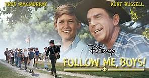 Follow Me Boys 1966 with Fred MacMurray, Vera Miles, Lillian Gish, Charles Ruggles and Kurt Russell.