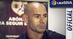 Entrevista a Paco Jémez, entrenador del Rayo Vallecano - HD
