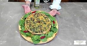 Quiche di salmone e spinaci