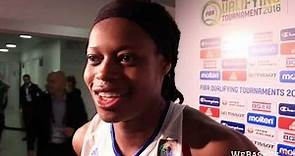 Valeriane Ayayi : "c'est juste magique" d'avoir participé à la qualification de la France