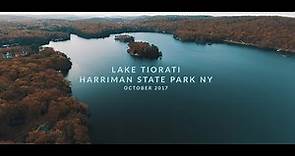 Lake Tiorati - Harriman State Park NY in 4K Drone Footage