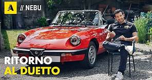 Alfa Romeo Spider "Duetto": ritorno alla guida anni '70