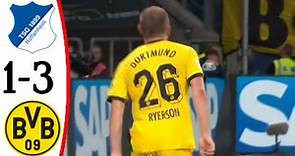 Hoffenheim vs Dortmund 1-3 Julian Ryerson Goal | All Goals and Extended Highlights.