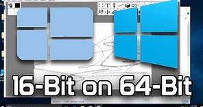 Run 16 Bit Programs on 64 Bit Windows! - WineVDM Tutorial & Demo