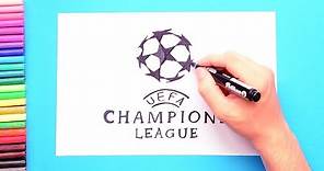 How to draw the UEFA Champions League Logo
