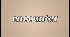 Encounter Meaning