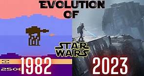 Evolution of Star Wars Games (1982-2023)