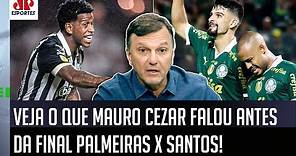 "É O QUE EU IMAGINO! Pra mim, o Palmeiras contra o Santos..." Mauro Cezar PROJETA FINAL do Paulistão