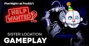 Gameplay FNAF HELP WANTED 2 🎁 Parte 4 - Sister Location: Ennard, Ballora y Funtime Freddy [Español]