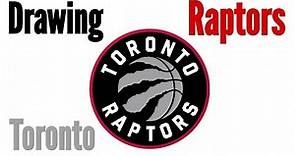 How to draw the logo of Toronto Raptors