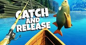 Catching MONSTER FISH in Virtual Reality - Catch and Release VR Gameplay