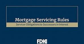 Servicer Obligations to Successors in Interest