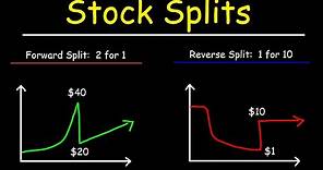 Forward Stock Splits vs Reverse Stock Splits - Stock Trading 101
