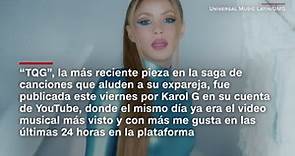 La nueva canción de Shakira y Karol G también le pega a Piqué y otra vez es el video musical más visto del día en YouTube