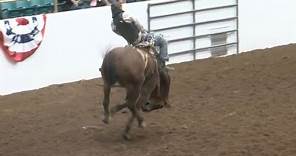 Riders 'put their lives on the line' while competing at New Mexico State Fair rodeo