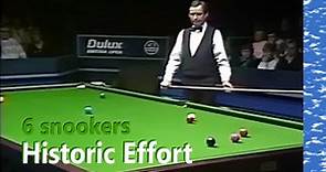 Historic Frame: 6 snookers required | John Spencer vs Jimmy White | 1987 British Open QF