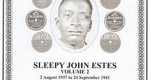 Sleepy John Estes - The Complete Recorded Works In Chronological Order Volume 2: 2 August 1937 - 24 September 1941