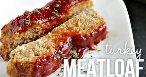 Easy and Quick Turkey Meatloaf!! Homemade Moist Meatloaf Recipe
