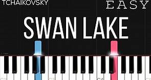 Tchaikovsky - Swan Lake Theme | EASY Piano Tutorial