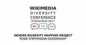 Gender Diversity Mapping Project - Diversity Conference 2017