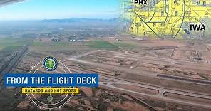 From The Flight Deck – Phoenix-Mesa Gateway Airport, Mesa, AZ (IWA)