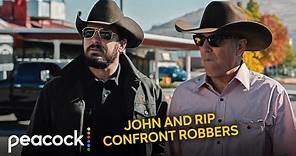 Yellowstone | John and Rip Fight To Save the Hostages at the Cafe