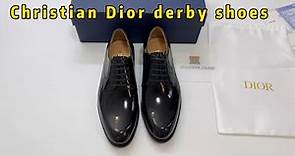 Christian Dior derby shoes Review