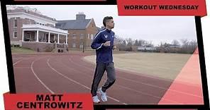 Olympic Champion Matthew Centrowitz Workout Wednesday