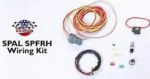 How To Use The DeWitts SPAL SPFRH Wiring Kit