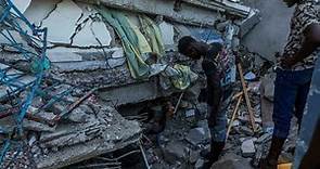 Haití: la ciudad de Les Cayes es la zona más afectada por el sismo de 7,2 grados