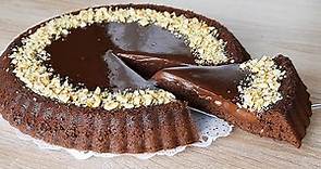 Tarta de chocolate SUPER JUGOSA⎮Receta de tarta de chocolate casera fácil de hacer ideal cumpleaños